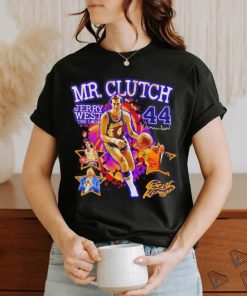 Mr Clutch Jerry West the logo Los Angeles Lakes signature shirt