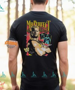 Mr Perfect Curt Hennig Poster Print Black T shirt