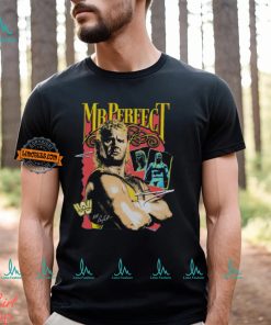 Mr Perfect Curt Hennig Poster Print Black T shirt