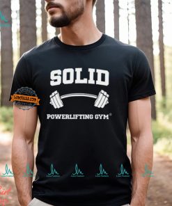 Muna Solid Powerlifting Gym Tee Shirt