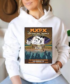 MxPx Los Angeles 24 less than jake relient k smoking popes shirt