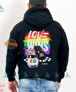 NASCAR Checkered Flag Sports Love Wins Pride Shirt