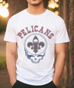 NBA x Grateful Dead x Pelicans shirt