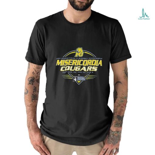 NCAA Division III Baseball Championship 2024 Misericordia Cougars Eastlake, Oh Shirt