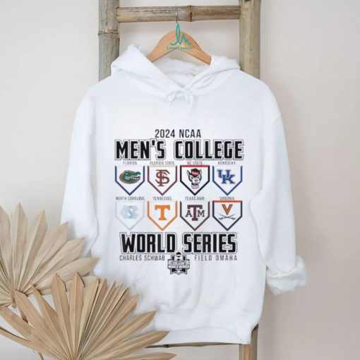 NCAA men’s college world series 2024 Charles schwab field Omaha shirt