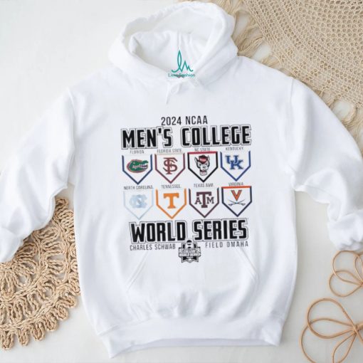 NCAA men’s college world series 2024 Charles schwab field Omaha shirt