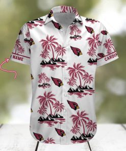 NFL Arizona Cardinals Palm Tree Tropical Summer Hawaiian Shirt