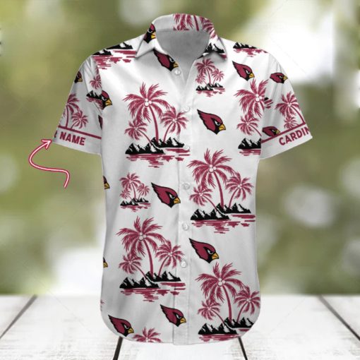 NFL Arizona Cardinals Palm Tree Tropical Summer Hawaiian Shirt