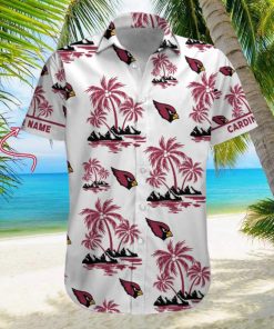 NFL Arizona Cardinals Palm Tree Tropical Summer Hawaiian Shirt