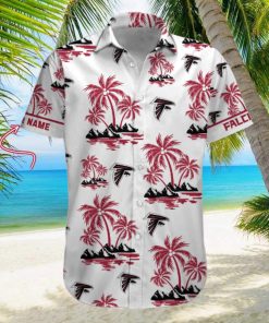 NFL Atlanta Falcons Palm Tree Tropical Summer Hawaiian Shirt