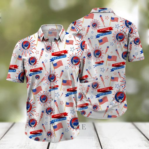 NFL Buffalo Bills Grateful Dead Hawaiian Shirt, Grateful Dead Hawaiian Shirt