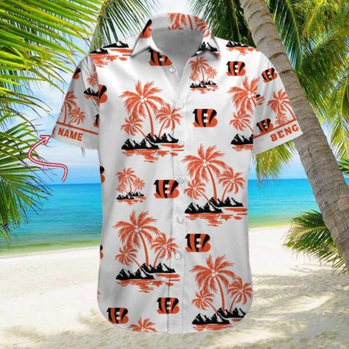 NFL Cincinnati Bengals Palm Tree Tropical Summer Hawaiian Shirt