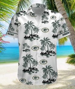 NFL Green Bay Packers Palm Tree Tropical Summer Hawaiian Shirt