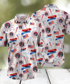 NFL Houston Texans Grateful Dead Hawaiian Shirt, Grateful Dead Hawaiian Shirt