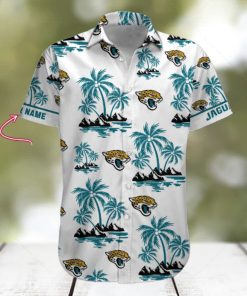 NFL Jacksonville Jaguars Palm Tree Tropical Summer Hawaiian Shirt