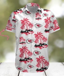 NFL Kansas City Chiefs Palm Tree Tropical Summer Hawaiian Shirt