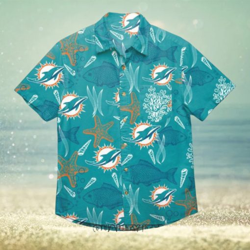 NFL Miami Dolphins Ocean Fish Hawaiian Shirt