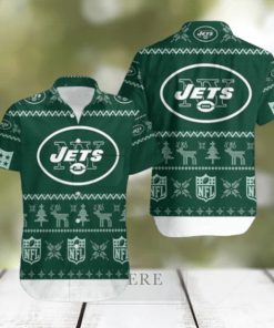 NFL New York Jets For Christmas Hawaiian Shirt And Shorts