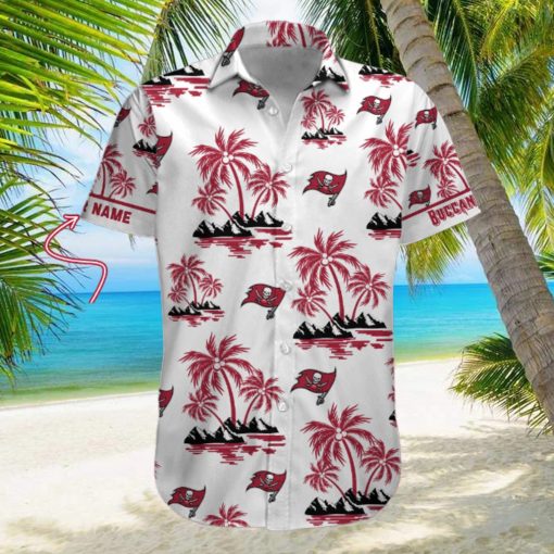 NFL Tampa Bay Buccaneers Palm Tree Tropical Summer Hawaiian Shirt