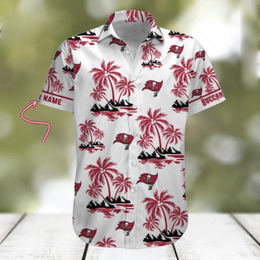 NFL Tampa Bay Buccaneers Palm Tree Tropical Summer Hawaiian Shirt