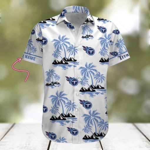 NFL Tennessee Titans Palm Tree Tropical Summer Hawaiian Shirt