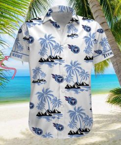 NFL Tennessee Titans Palm Tree Tropical Summer Hawaiian Shirt