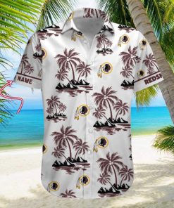 NFL Washington Redskins Palm Tree Tropical Summer Hawaiian Shirt