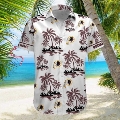 NFL Washington Redskins Palm Tree Tropical Summer Hawaiian Shirt