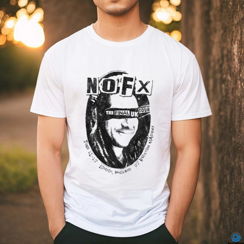 NOFX June 11 12 2024 O2 Brixton Academy England Shirt NOFX June 11 12 2024 O2 Brixton Academy England Shirt