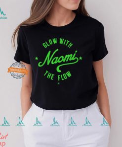 Naomi Glow with the Flow Black T shirt