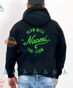 Naomi Glow with the Flow Black T shirt