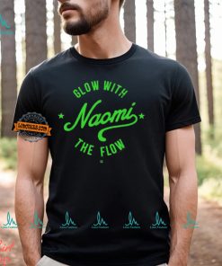 Naomi Glow with the Flow Black T shirt