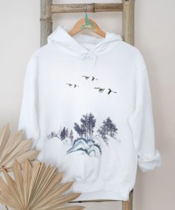 Nature in design printed t shirt