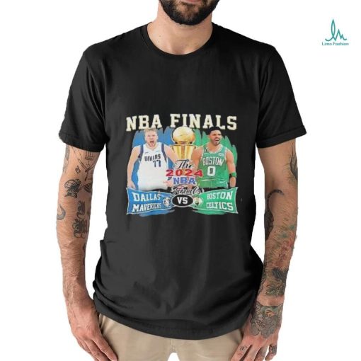 Nba Finals 2024 Dallas Mavericks And Boston Celtics Trophy Shirt