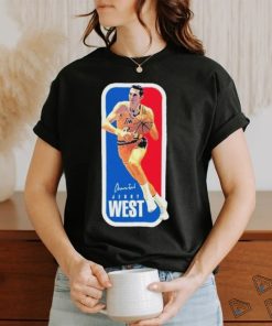 Nba Rip Jerry West Shirt