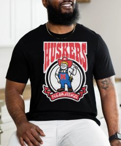 Nebraska Cornhuskers Cola Design Royal shirt