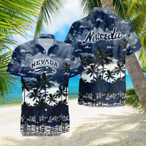 Nevada Wolf Pack Tropical Vibe Hawaiian Shirt