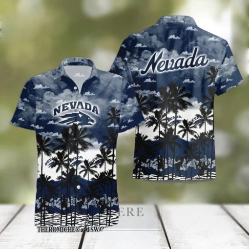 Nevada Wolf Pack Tropical Vibe Hawaiian Shirt