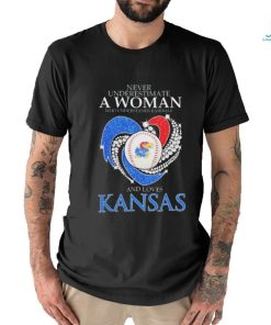 Never Underestimate A Woman Who Understands Baseball And Loves Kansas Jayhawks Heart Diamonds 2024 shirt, hoodie, sweater, long sleeve and tank top Never Underestimate A Woman Who Understands Baseball And Loves Kansas Jayhawks Heart Diamonds 2024 shirt
