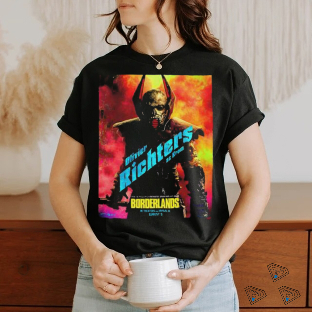 New Character Krom Posters For Borderlands Releasing In Theaters And IMAX On August 9 Essential T Shirt New Character Krom Posters For Borderlands Releasing In Theaters And IMAX On August 9 Essential T Shirt