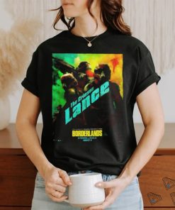 New Character Lance Posters For Borderlands Releasing In Theaters And IMAX On August 9 Unisex T Shirt