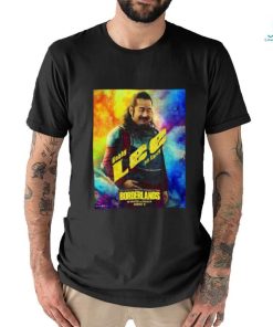 New Character Larry Posters For Borderlands Releasing In Theaters And IMAX On August 9 Classic T Shirt