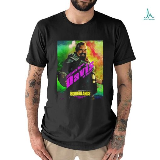 New Character Marcus Posters For Borderlands Releasing In Theaters And IMAX On August 9 Vintage T Shirt