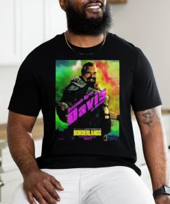 New Character Marcus Posters For Borderlands Releasing In Theaters And IMAX On August 9 Vintage T Shirt