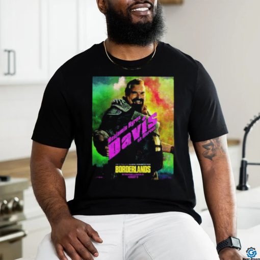 New Character Marcus Posters For Borderlands Releasing In Theaters And IMAX On August 9 Vintage T Shirt