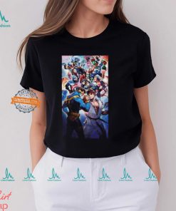 New Collab Game Marvel Versus Capcom Fighting Collection Arcade Classics Logo Unisex T Shirt