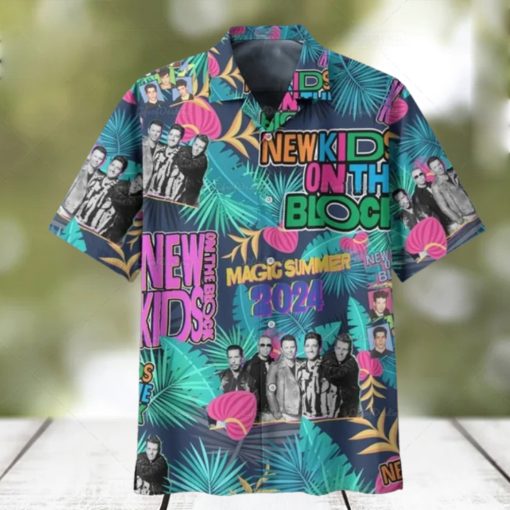 New Kids On The Block Band Summer Hawaiian Shirt