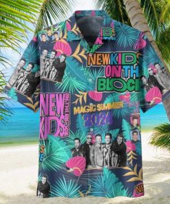 New Kids On The Block Band Summer Hawaiian Shirt