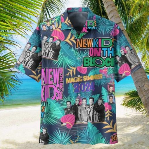 New Kids On The Block Band Summer Hawaiian Shirt