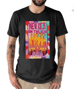 New Kids On The Block June 19 2024 Star Lake Burgettstown PA Poster shirt